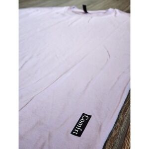 Comfrt Lavender Purple Cloud Short Sleeve T-Shirt Rayon Spandex Size M RN170537